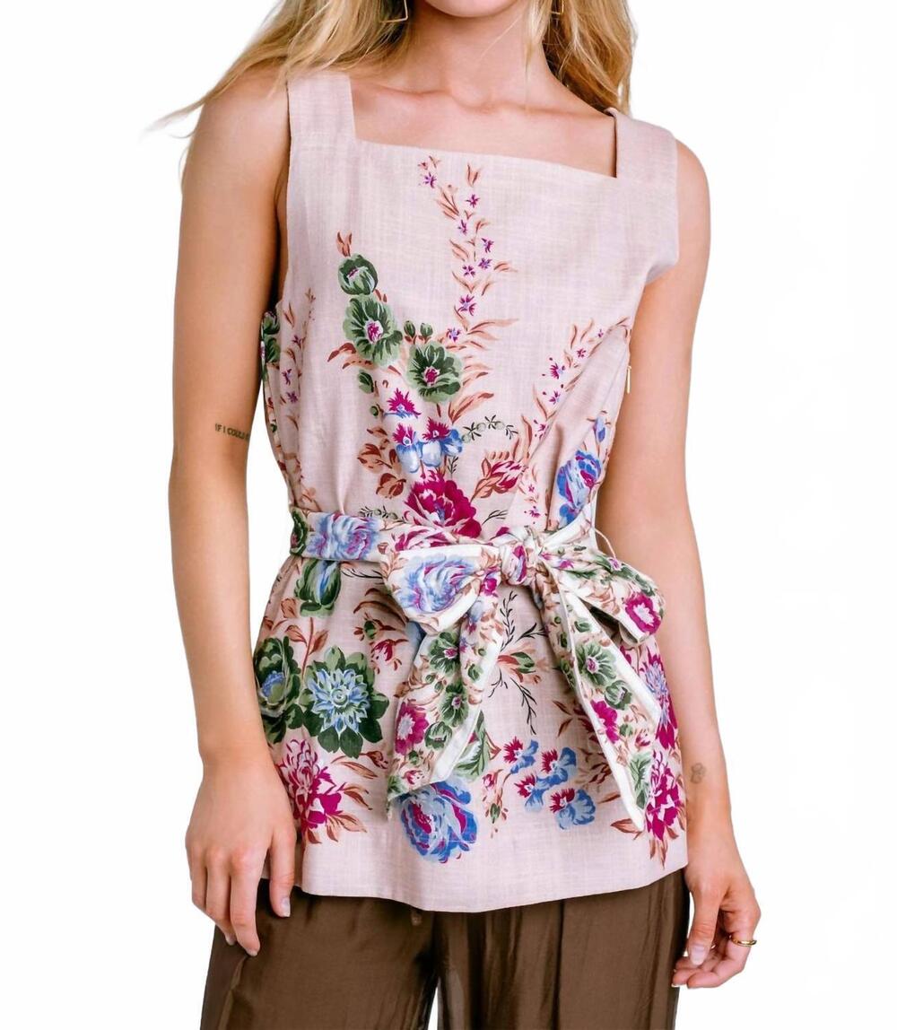 NEW CLEOBELLA amabel top in silva print